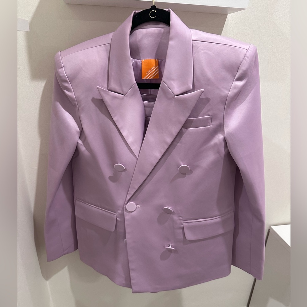 Lilac blazer & skirt set